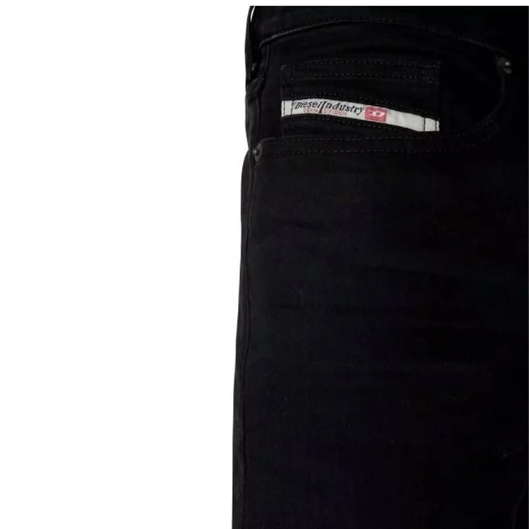 Diesel Mens D-Luster 0ELAY Jeans Black