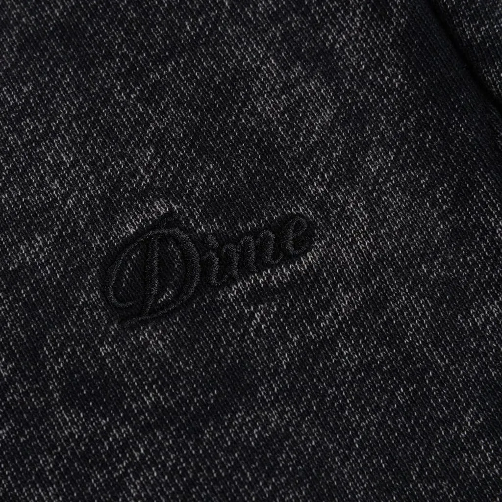 Dime MTL Cyclone French Terry Sweatpants Black Snow Washed