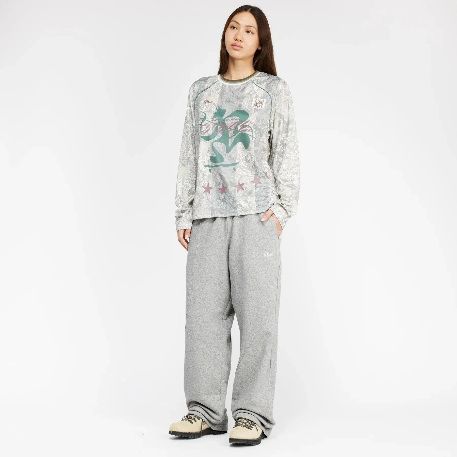 Dime MTL Cyclone French Terry Sweatpants Heather Gray