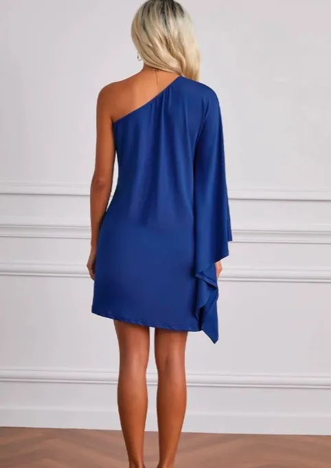 Dolman sleeve dress