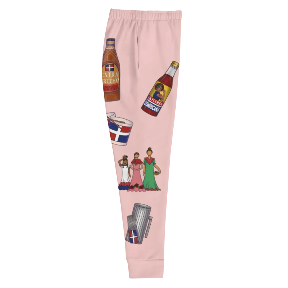 Dominican Treasures Women's Pink Joggers