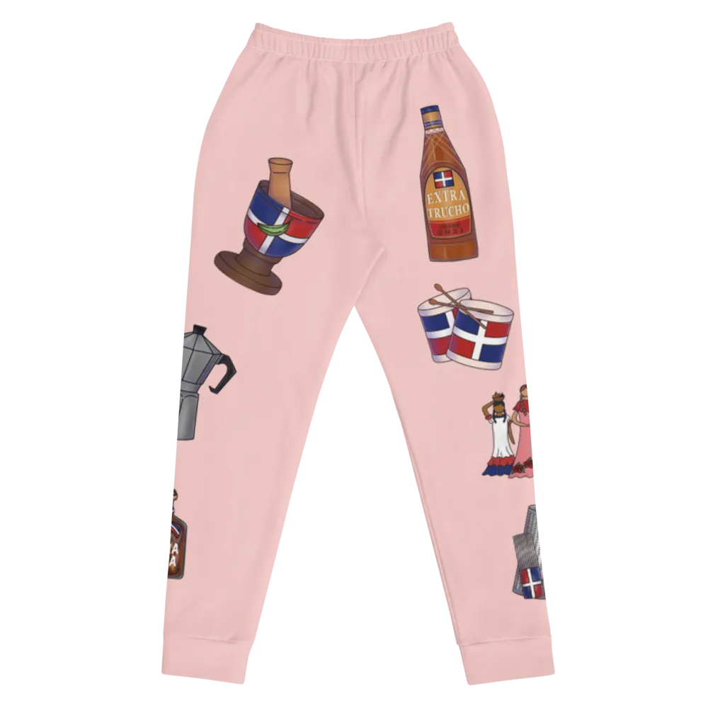 Dominican Treasures Women's Pink Joggers