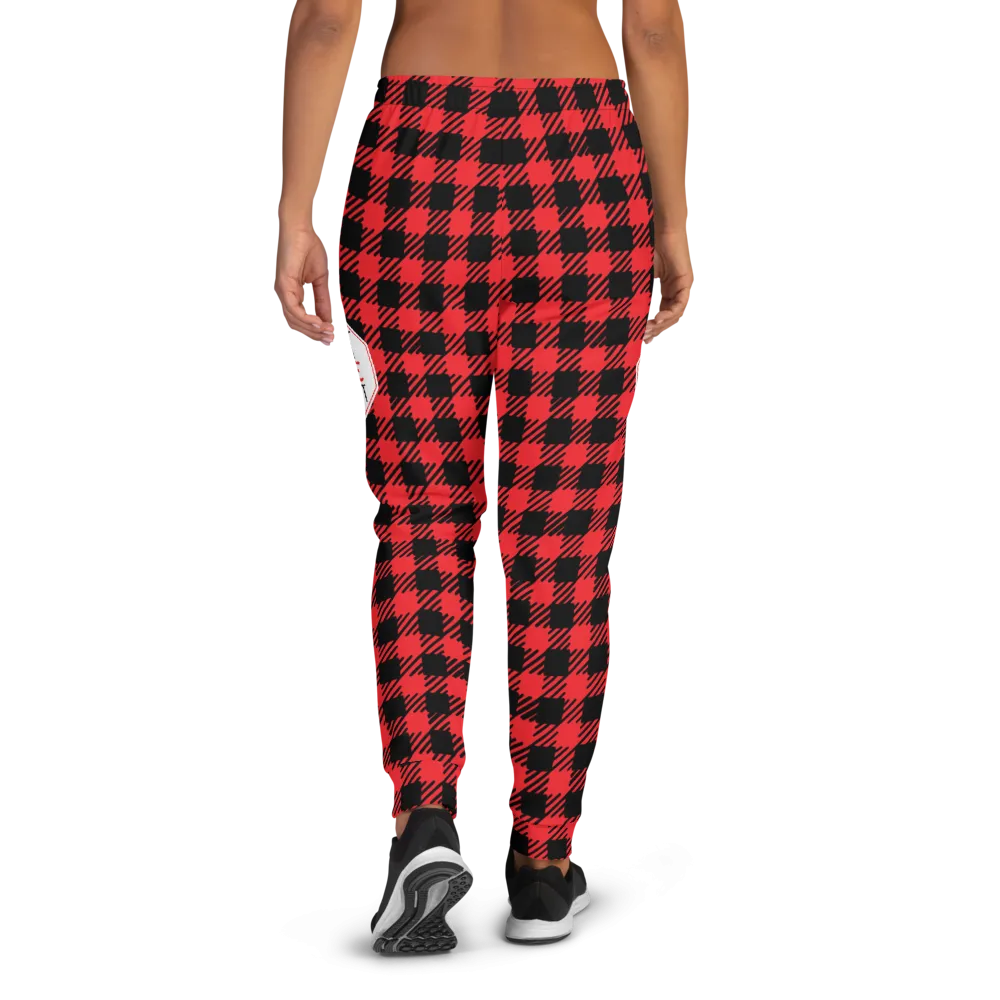 Don't Hate Different (Buffalo Plaid Women's Joggers)