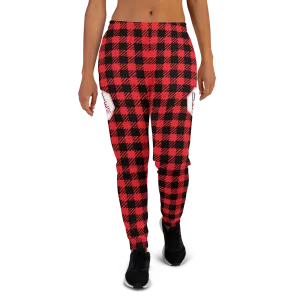 Don't Hate Different (Buffalo Plaid Women's Joggers)
