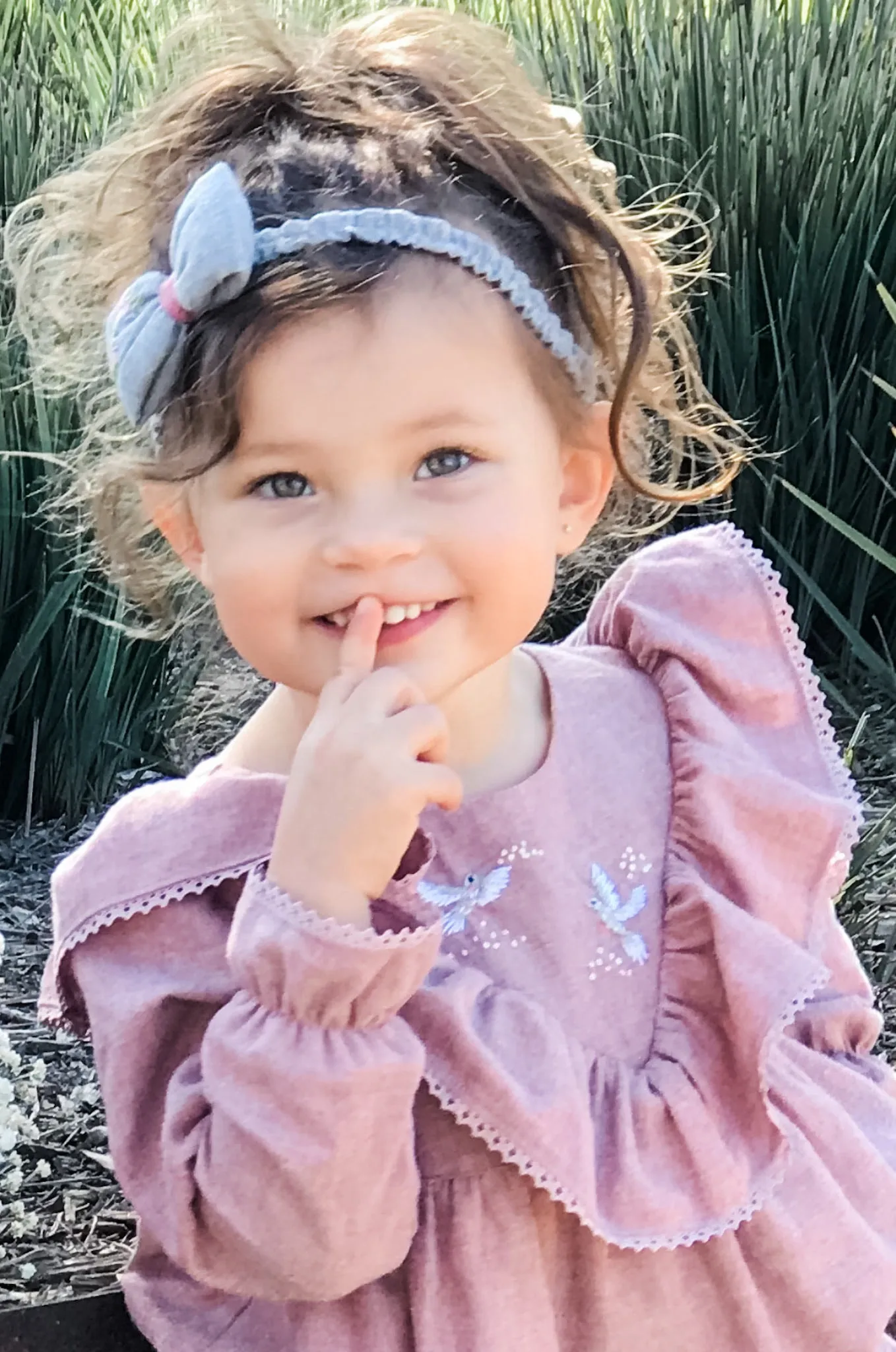 Dove of Peace Heirloom Dress, Dusty Rose