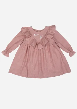 Dove of Peace Heirloom Dress, Dusty Rose