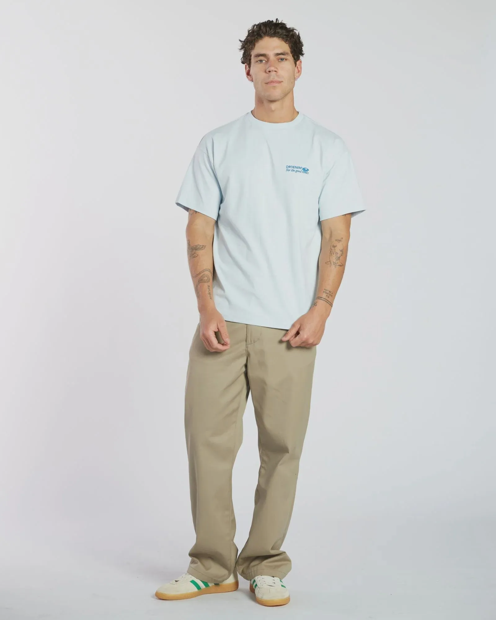 Dr Denim Omar Pant - Khaki