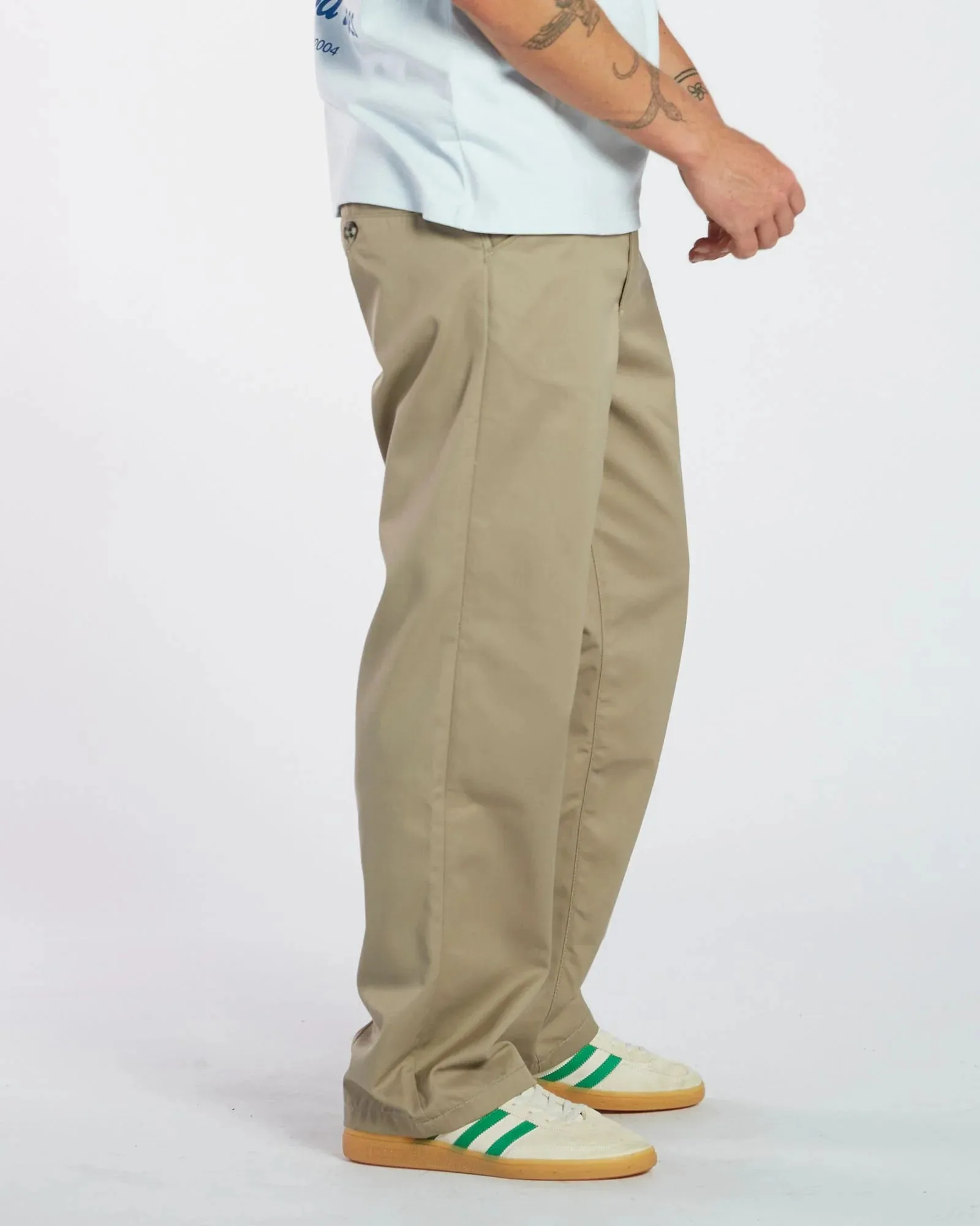 Dr Denim Omar Pant - Khaki