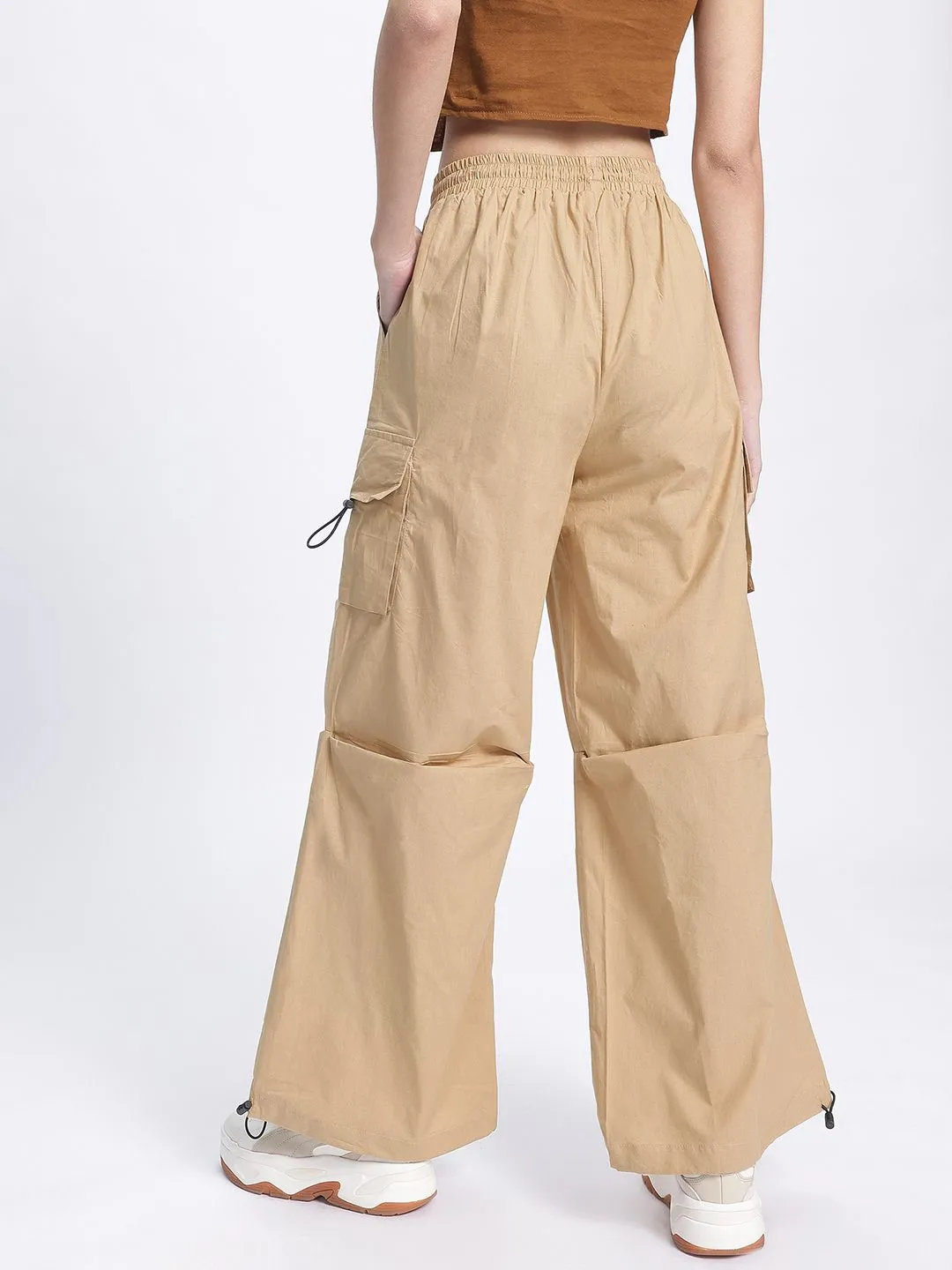 DressBerry Women Functional Fashion Cargo Style Trousers