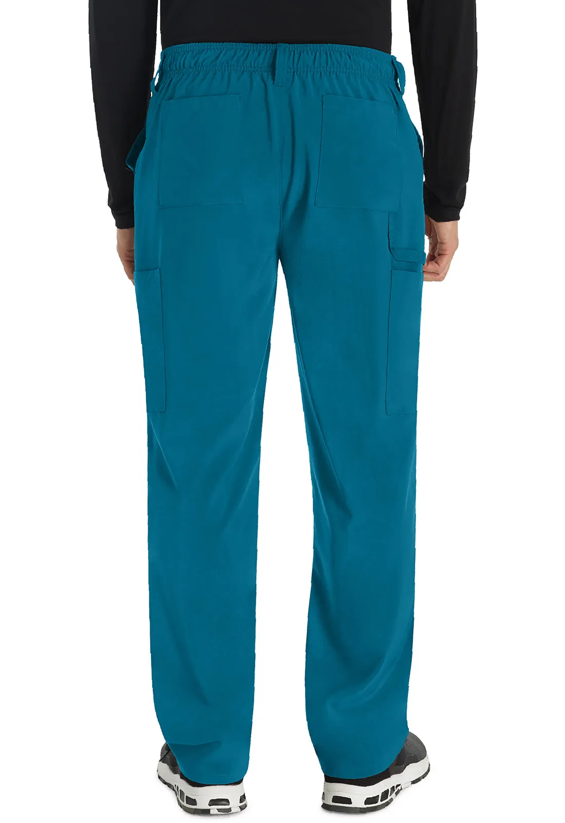 EDS Essentials DK015 Men's Natural Rise Drawstring Pants Caribbean Blue