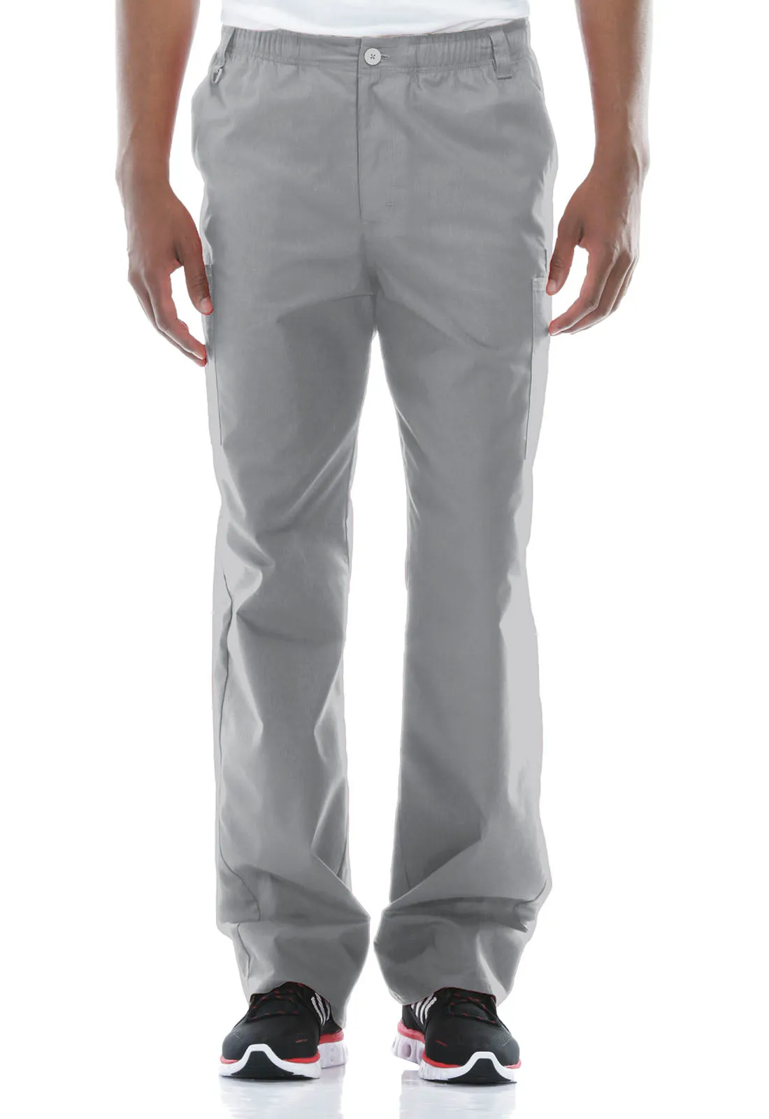 EDS Signature 81006 Men's Zip Fly Pull-On Pants Grey