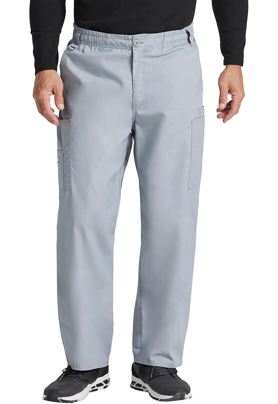 EDS Signature 81006 Men's Zip Fly Pull-On Pants Grey