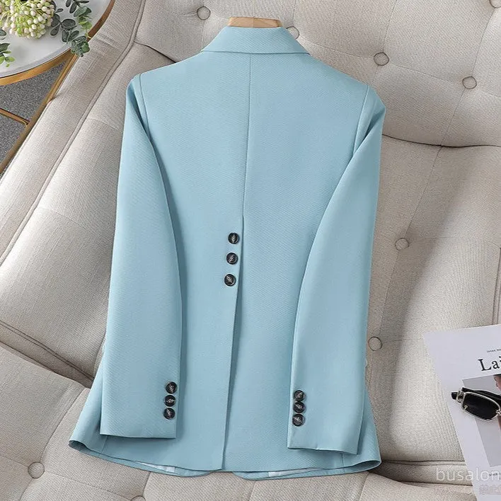 EliteLayer™ | Women's Classic Long Sleeve Blazer | Professional Fit, Tailored Design, Versatile Office Wear