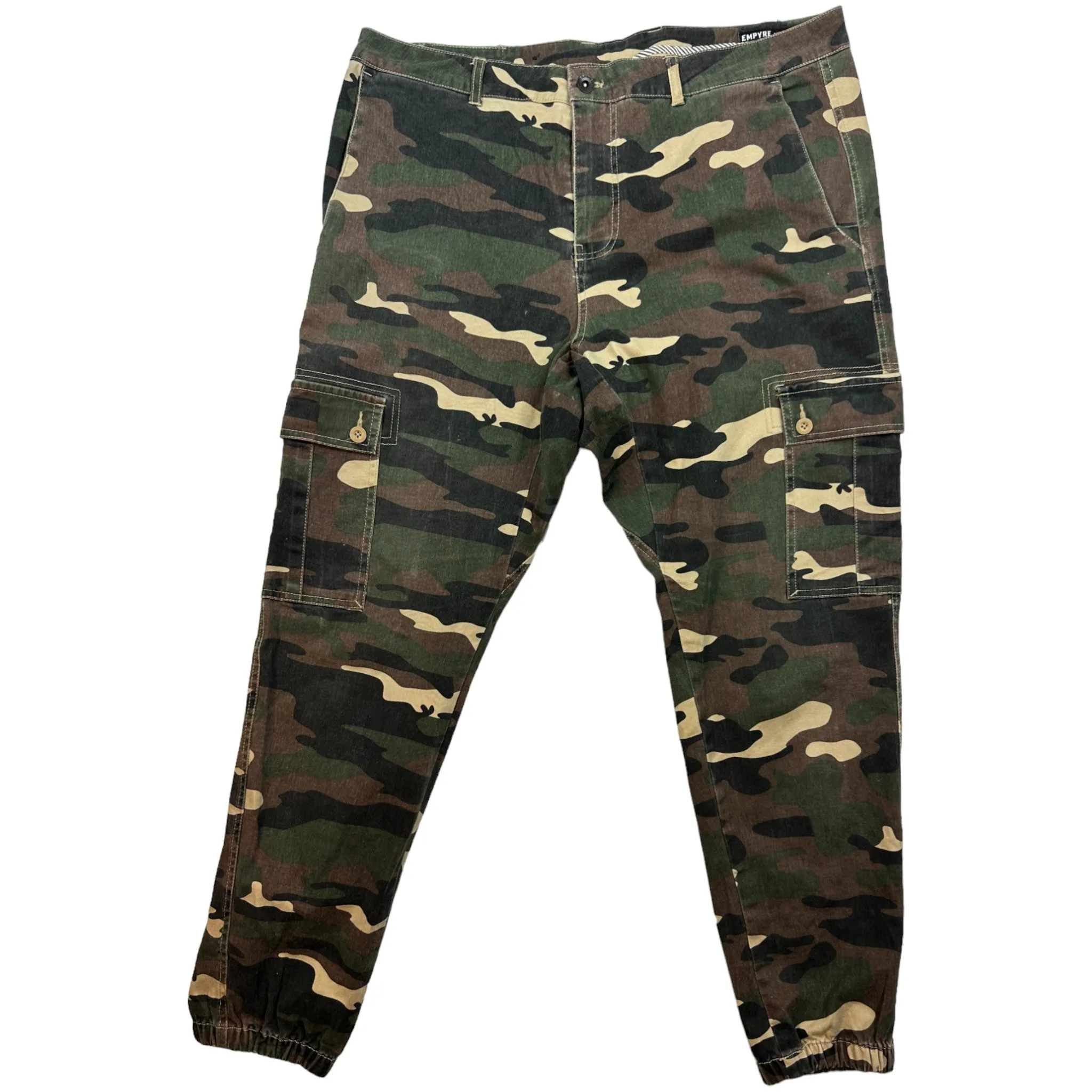 EMPYRE “CAMO” CARGOS - (SIZE 36)