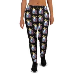 Esperanza From Raising Dion (Yellow Cartoon Pattern) Women's Joggers