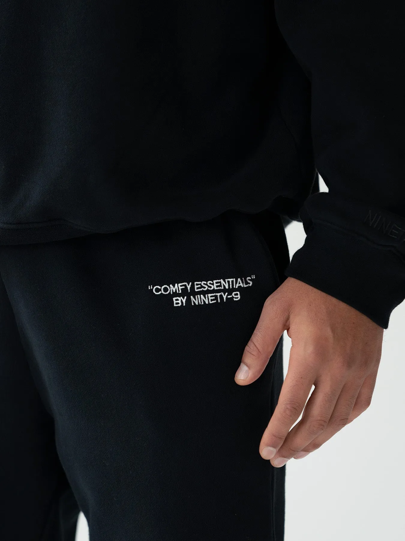 ESSENTIALS - Sweatpants  •  Black