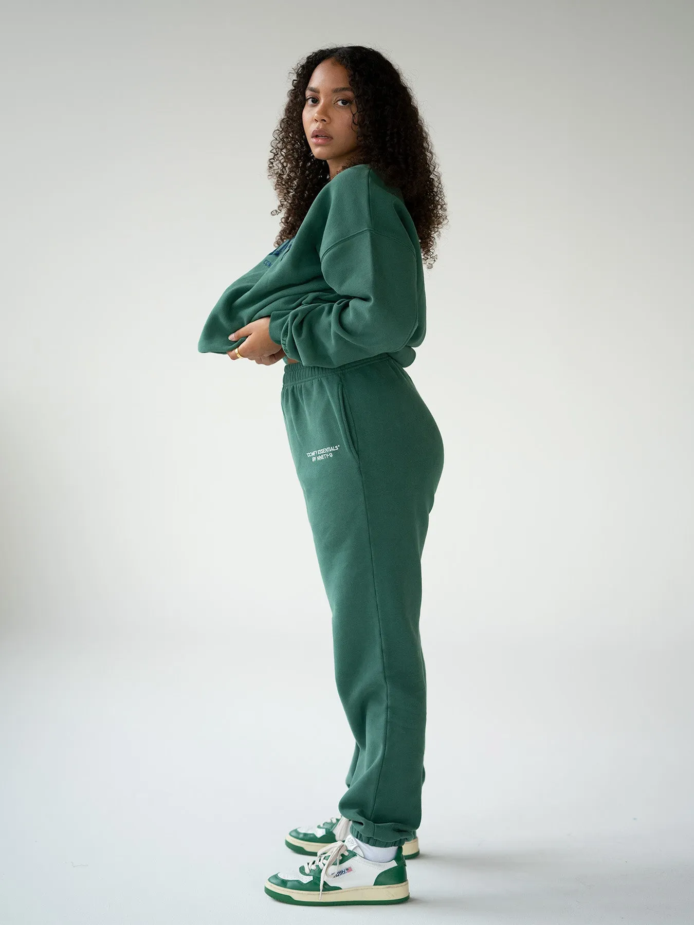 ESSENTIALS - Sweatpants  •  Forest Green