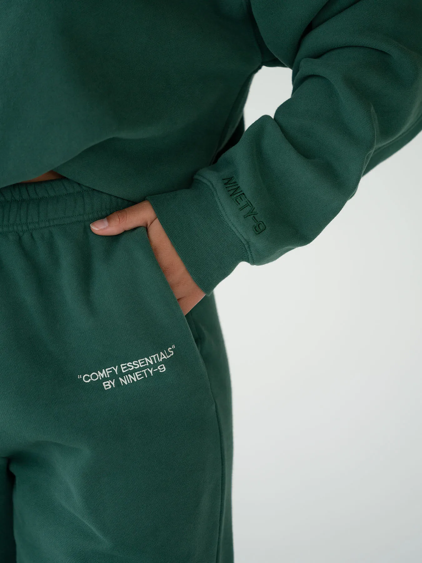 ESSENTIALS - Sweatpants  •  Forest Green