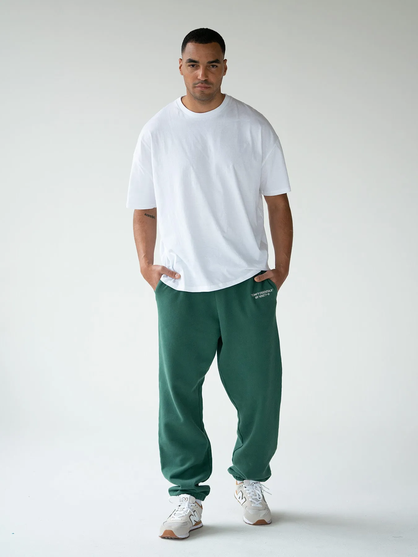 ESSENTIALS - Sweatpants  •  Forest Green