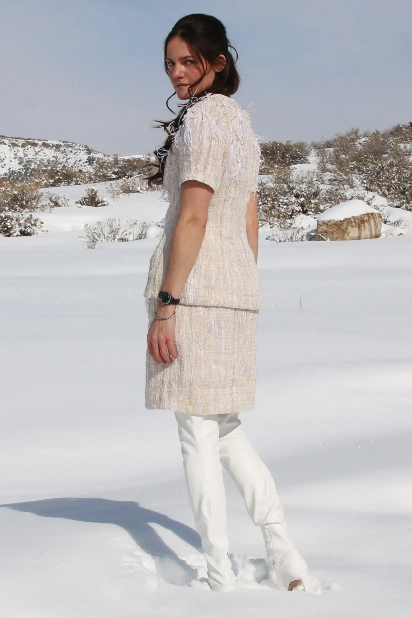 Feather and Pearl Blouse