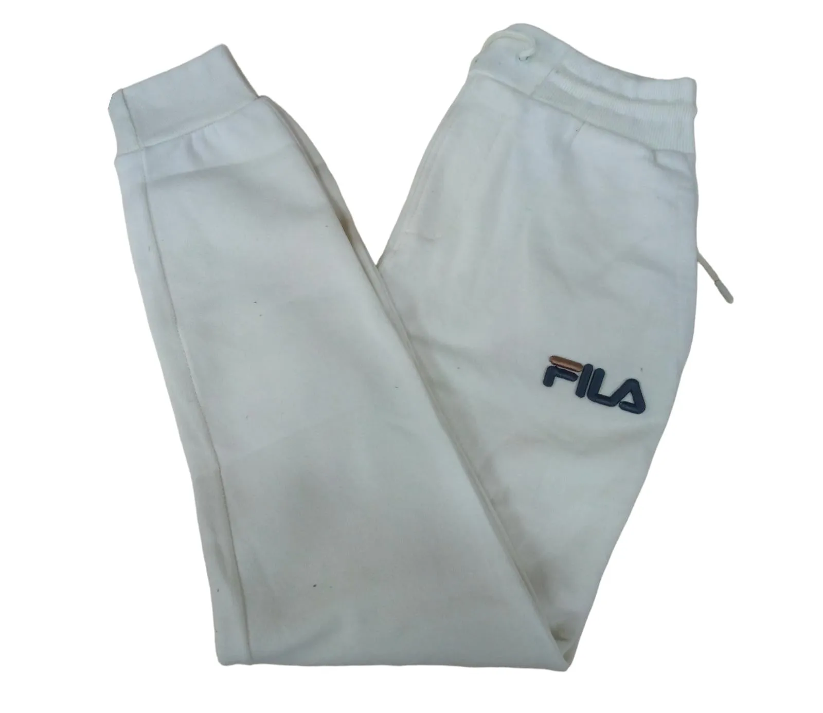 Fila Men Sweatpants with logo in off white