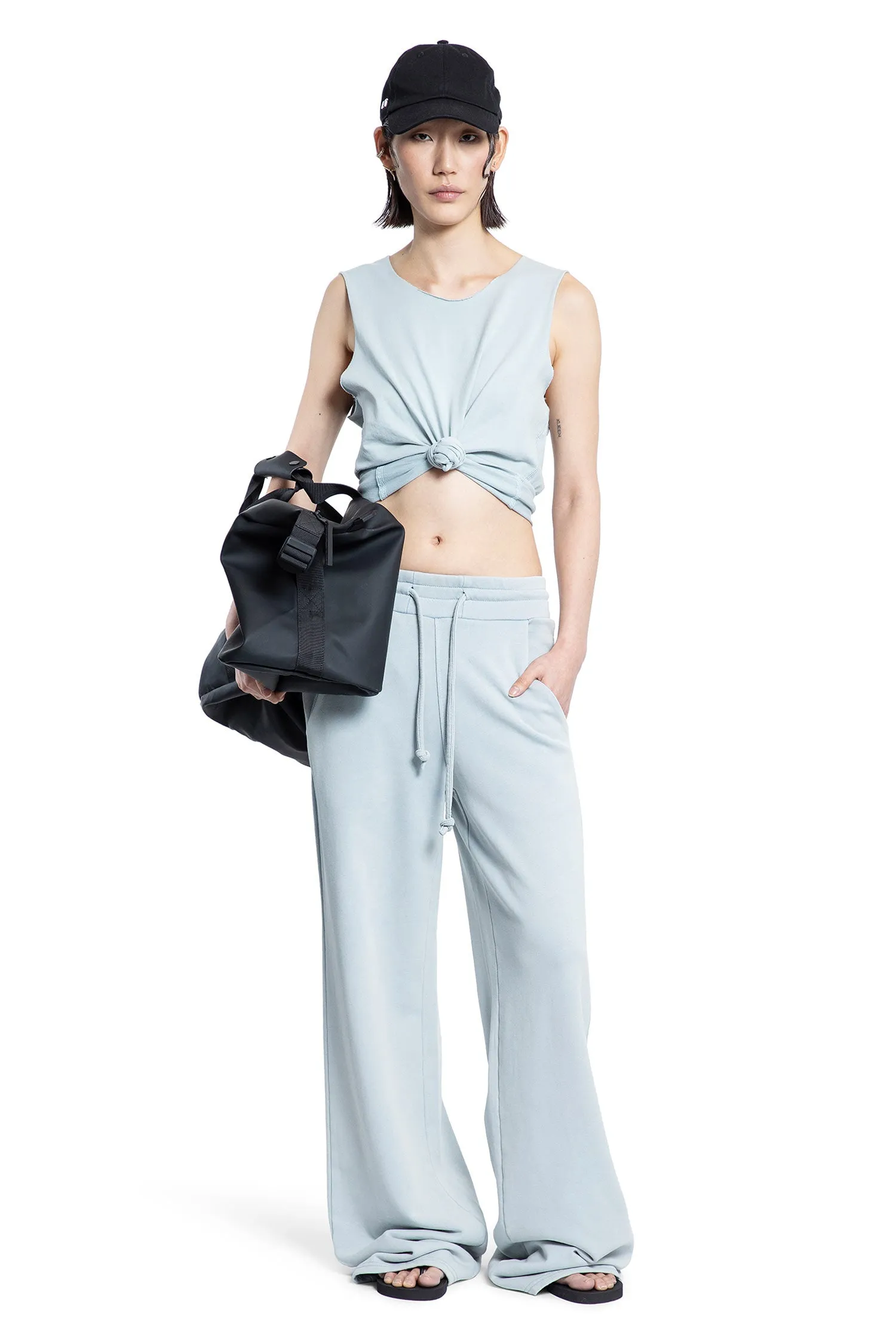 Flared Sweatpants in Blue