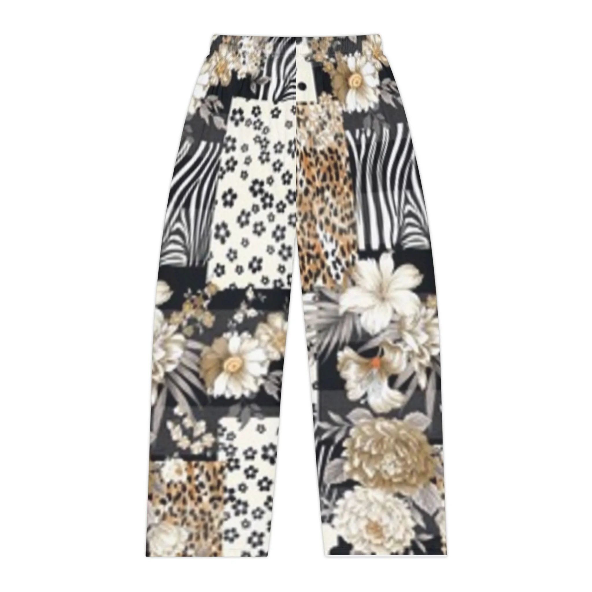 Floral & Animal Print Women's Pajama Pants - Comfortable Lounge Wear