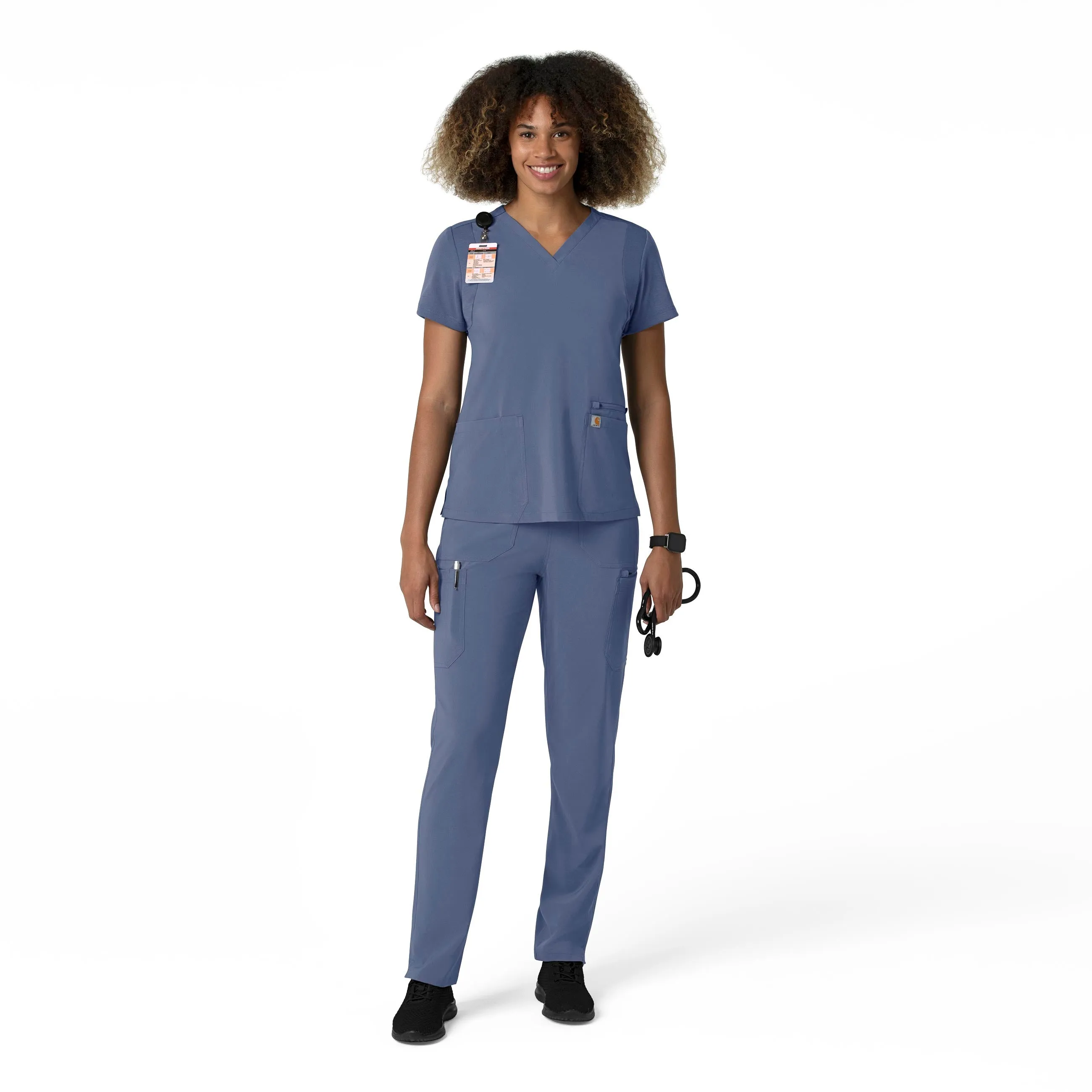 Force Cross-Flex C53210 Straight Leg Cargo Scrub Pants Riverside