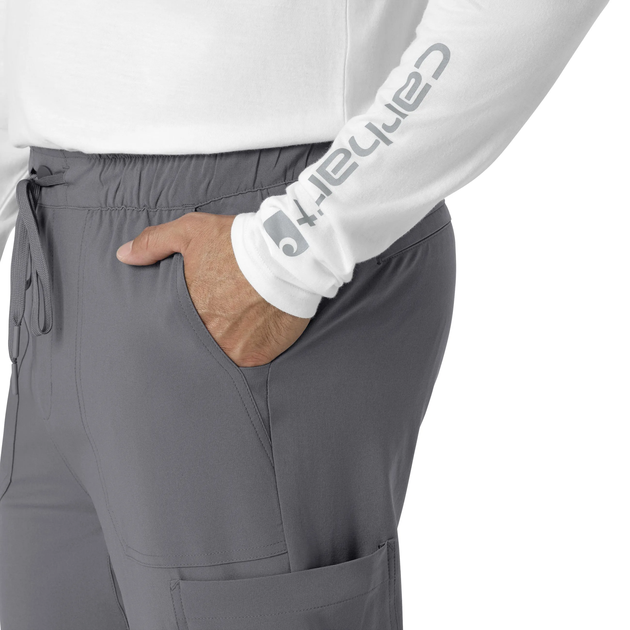 Force Cross-Flex C56310 Men's Jogger Scrub Pants Pewter