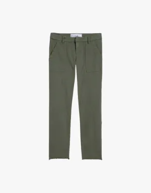 Frank & Eileen Blackrock The Italian Utility Pants in Army (Italian Cotton Twill)