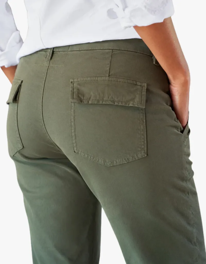 Frank & Eileen Blackrock The Italian Utility Pants in Army (Italian Cotton Twill)