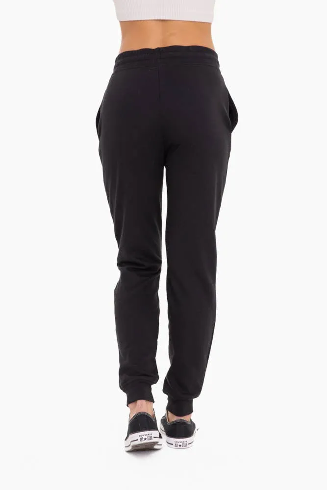 French Terry Cuffed Skinny Joggers