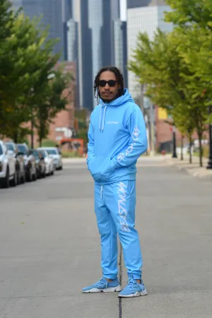Fresh Joggers Deep Sky Blue