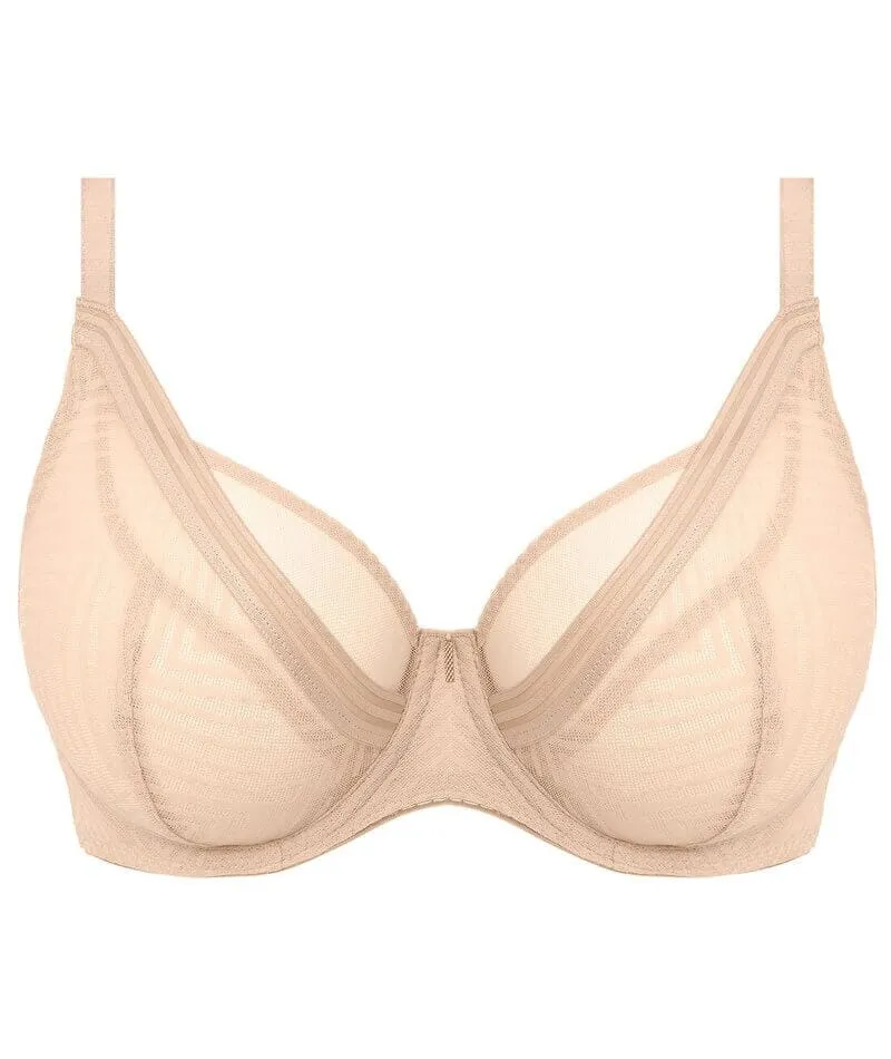 Freya Tailored Underwire High Apex Plunge Bra - Natural Beige