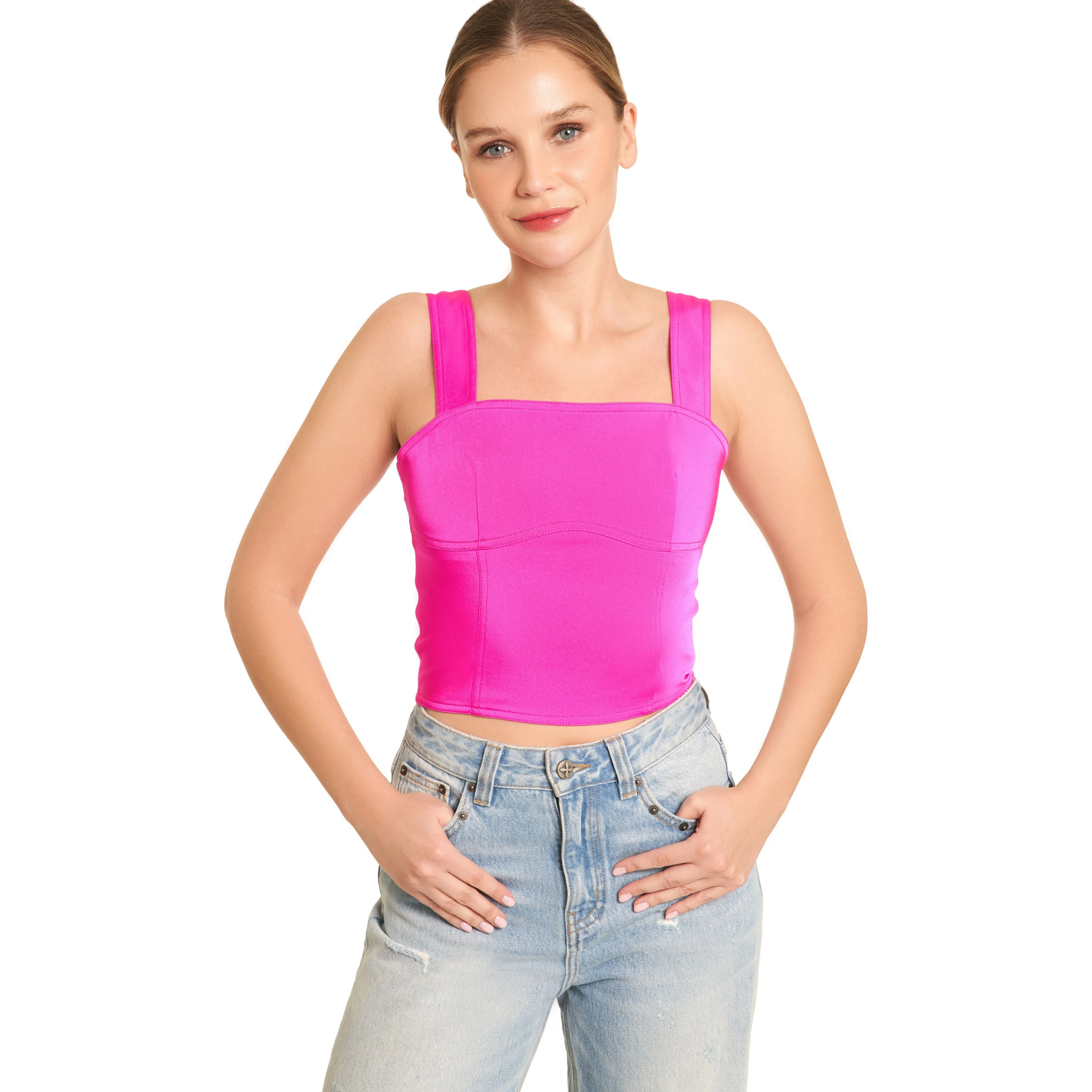 Fuschia top