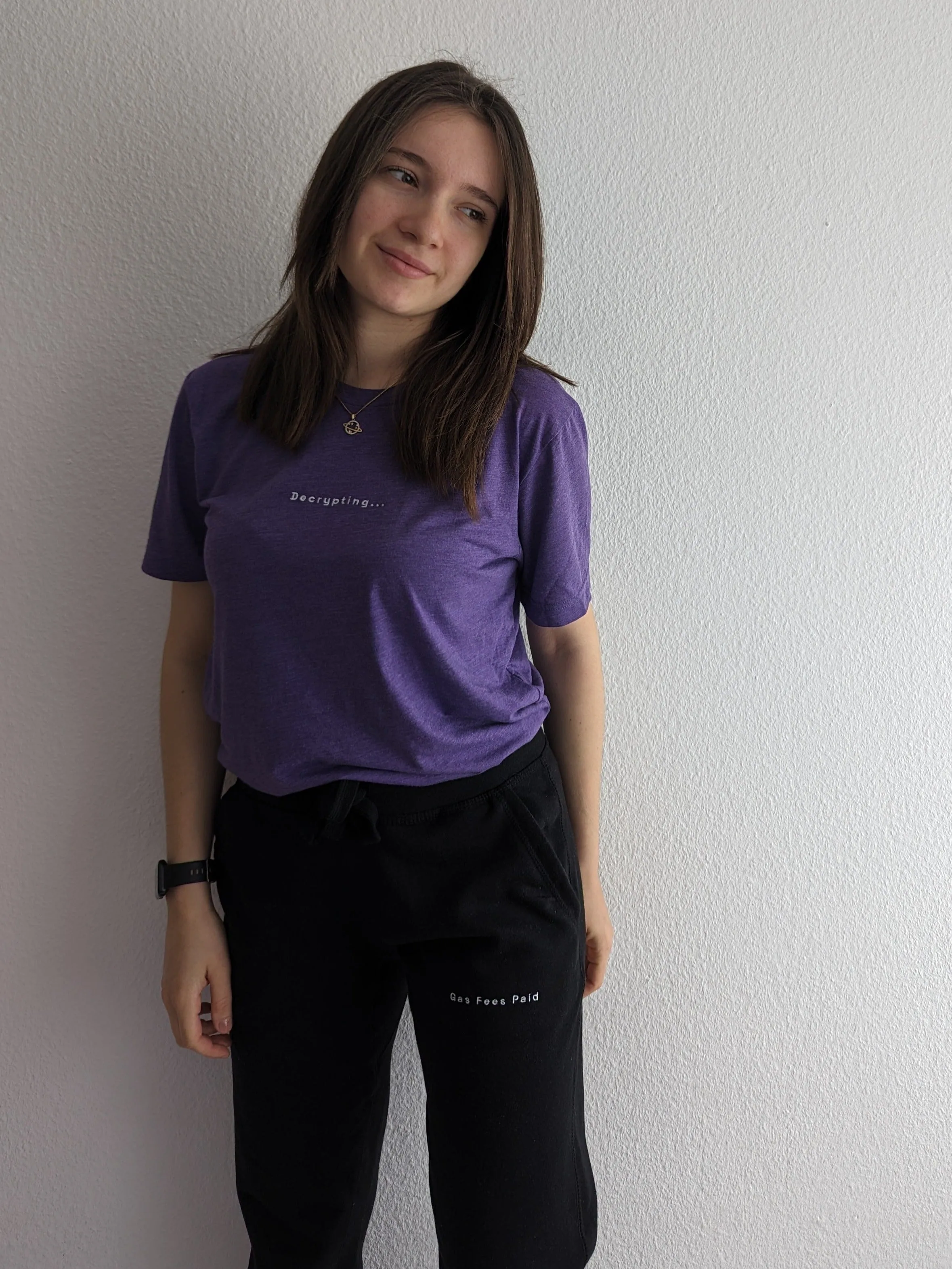 Gas Fees Paid - Codergirl x Devhero - Unisex fleece sweatpants