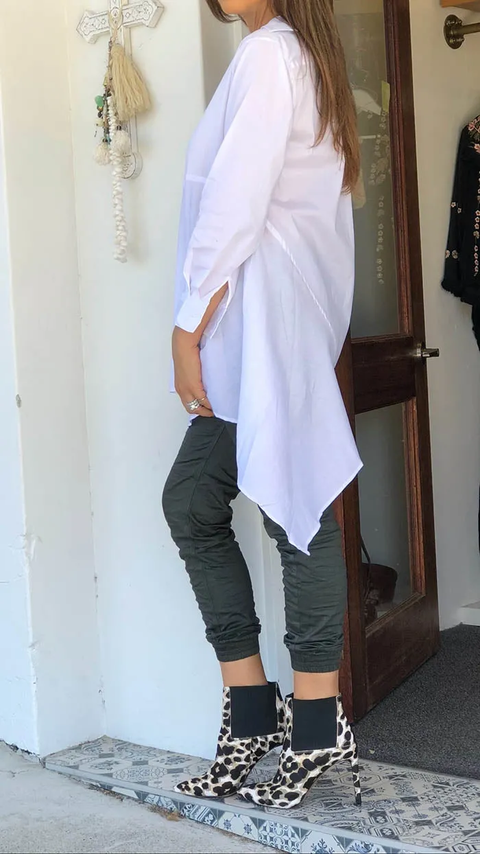 Gelato Leg Joggers - Khaki