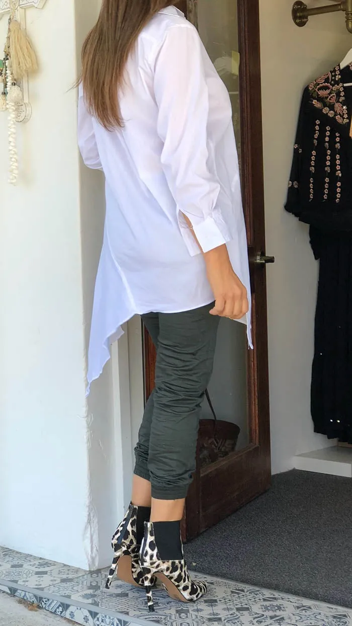 Gelato Leg Joggers - Khaki