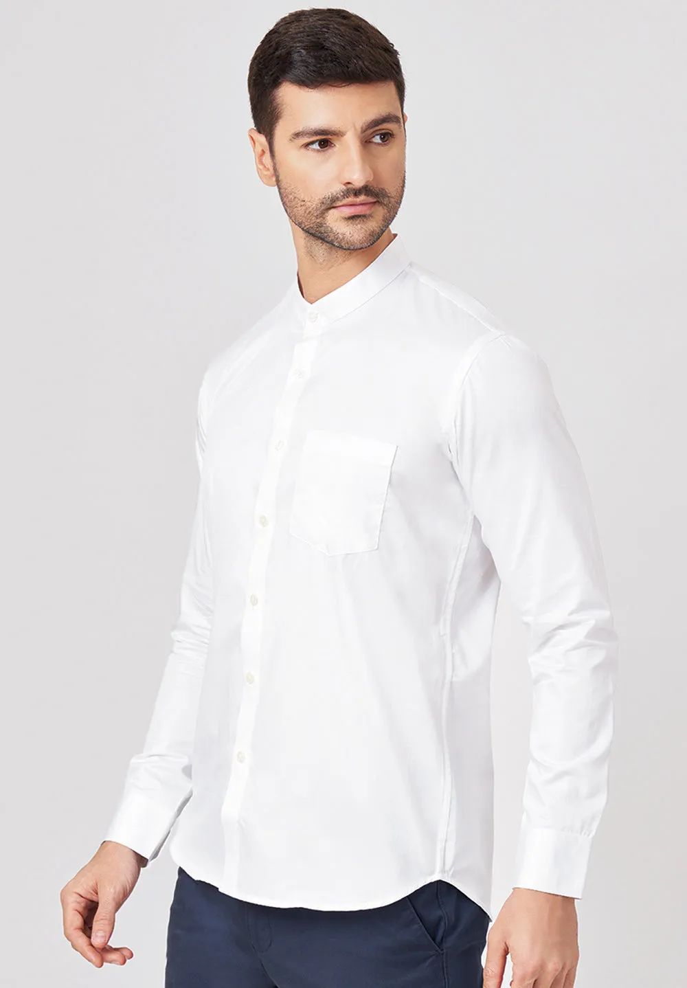Giza Pure Cotton Formal-Slim Fit Shirt - ST7350