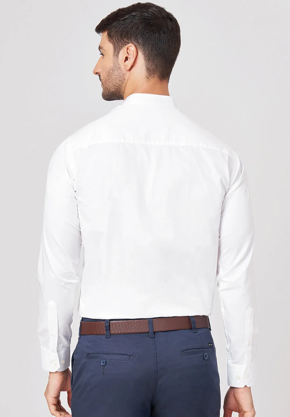 Giza Pure Cotton Formal-Slim Fit Shirt - ST7350