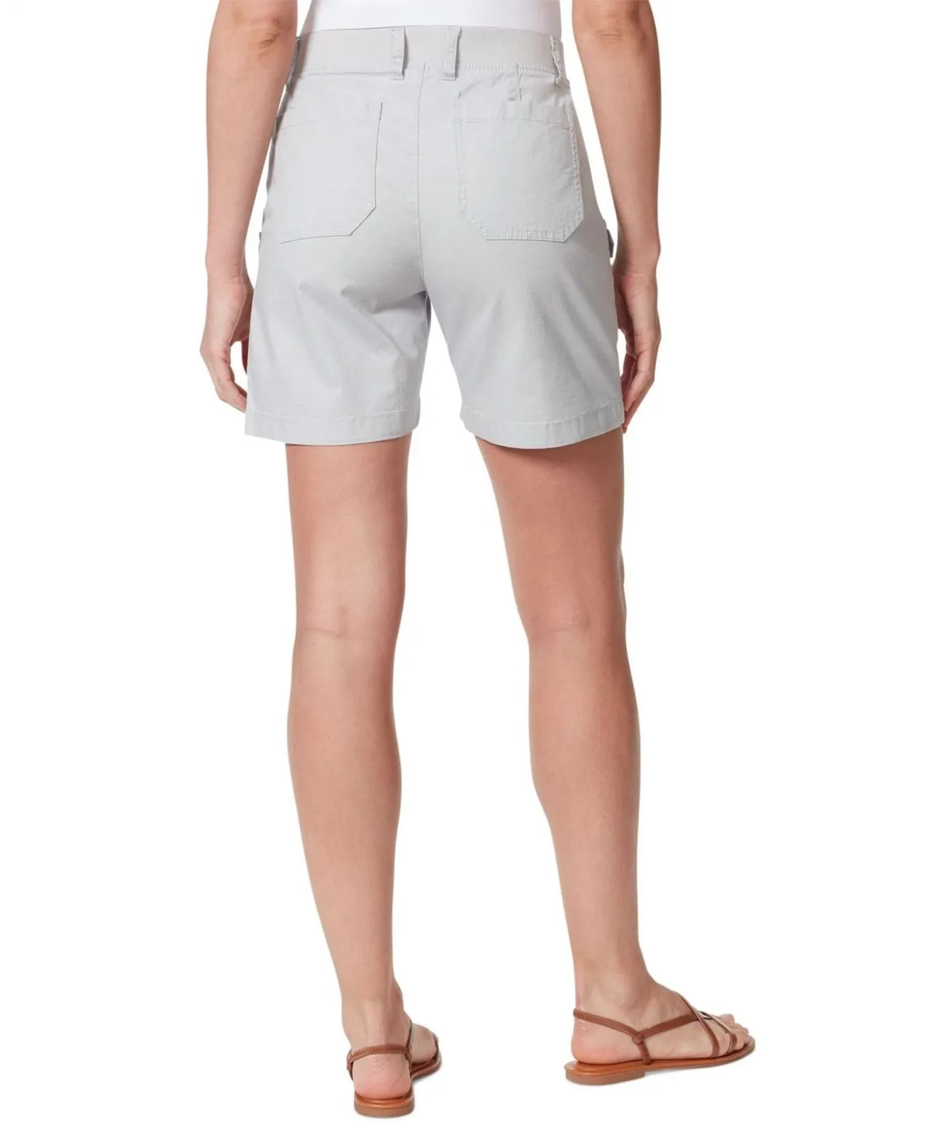 Gloria Vanderbilt Womens Twill Trouser Shorts 49023250