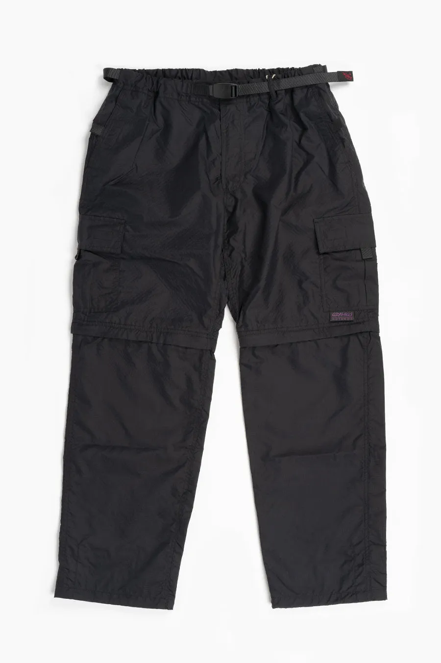 GRAMICCI UTILITY ZIP-OFF CARGO PANT BLACK