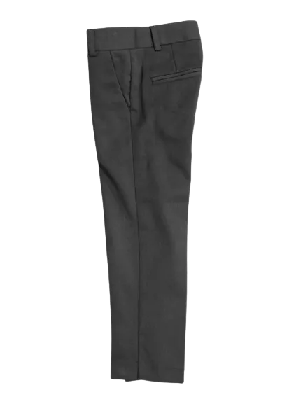 Grey Slim Dress Pants