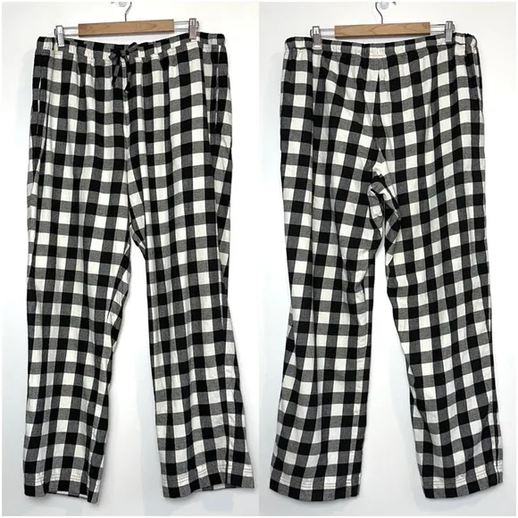 Hanna Anderson Unisex Buffalo Plaid Flannel Pajama Set