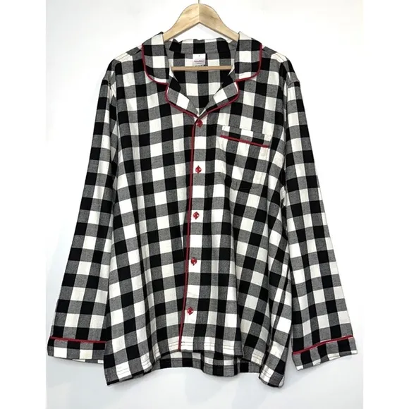 Hanna Anderson Unisex Buffalo Plaid Flannel Pajama Set