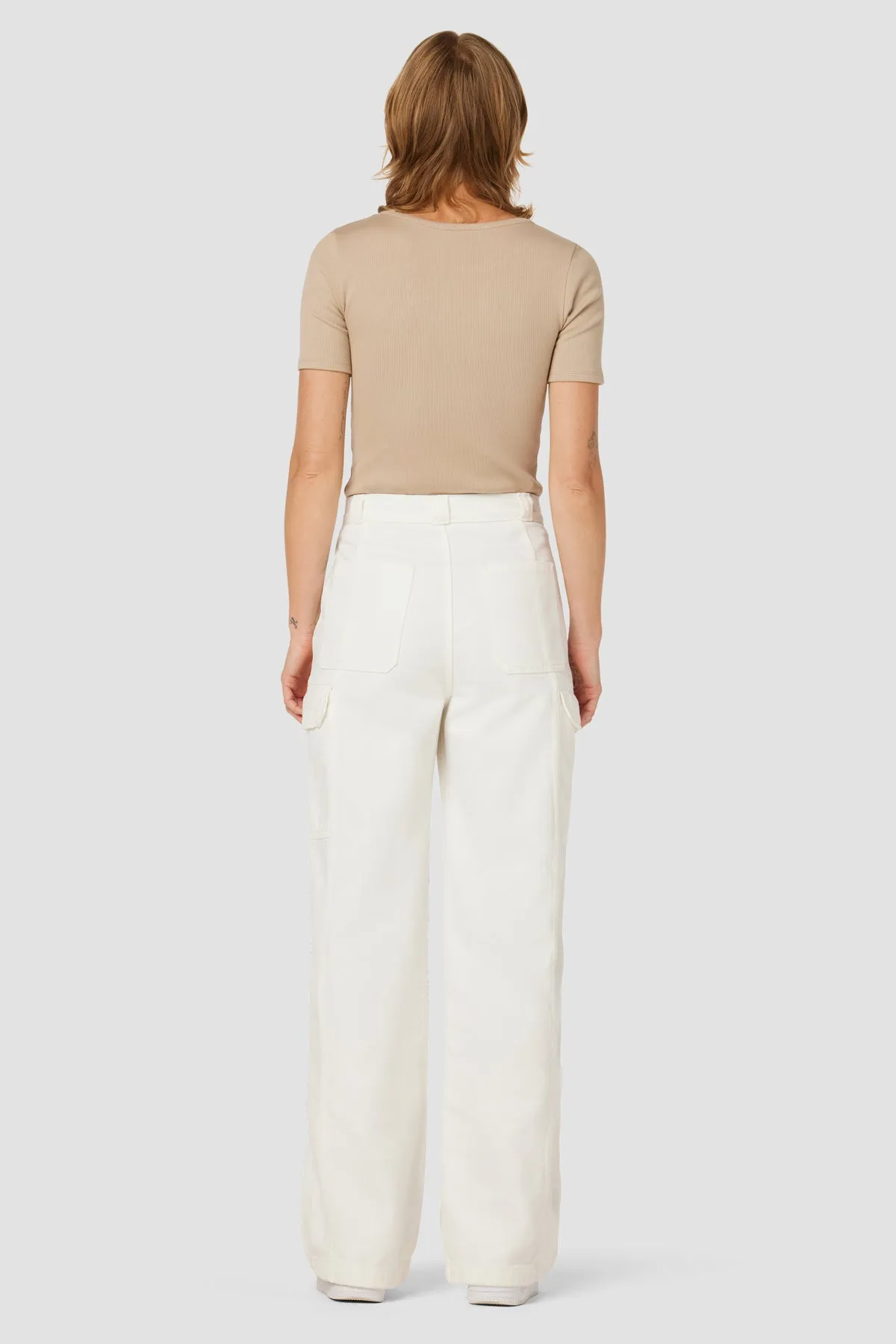 High-Rise Wide Leg Cargo