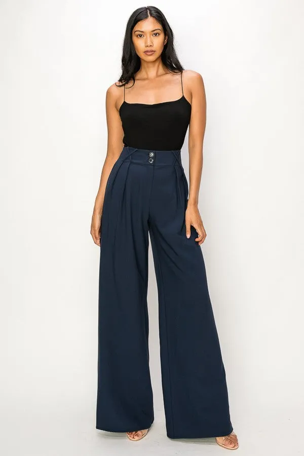 High Waisted Trouser Pants