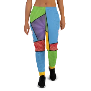 Hollywood Ableism: Person   Disability = Villain (Women's Joggers Comic Pattern)