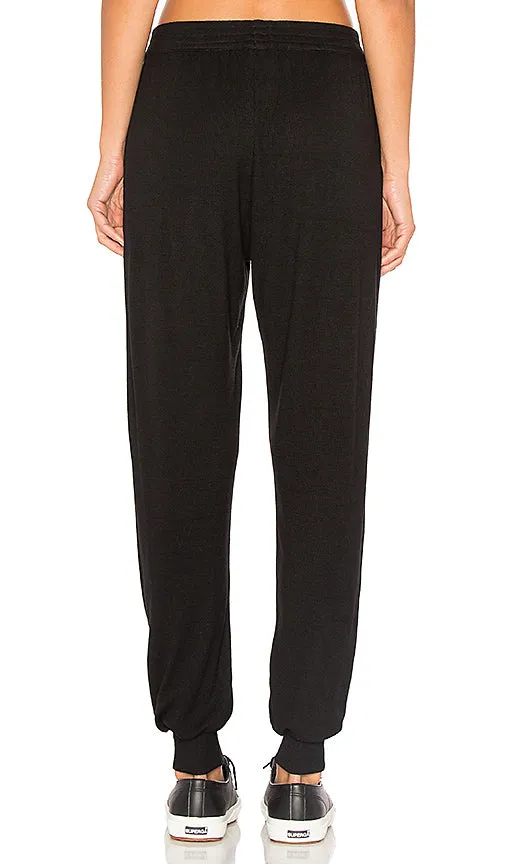Indah Women's Cognac Track Pant | Black