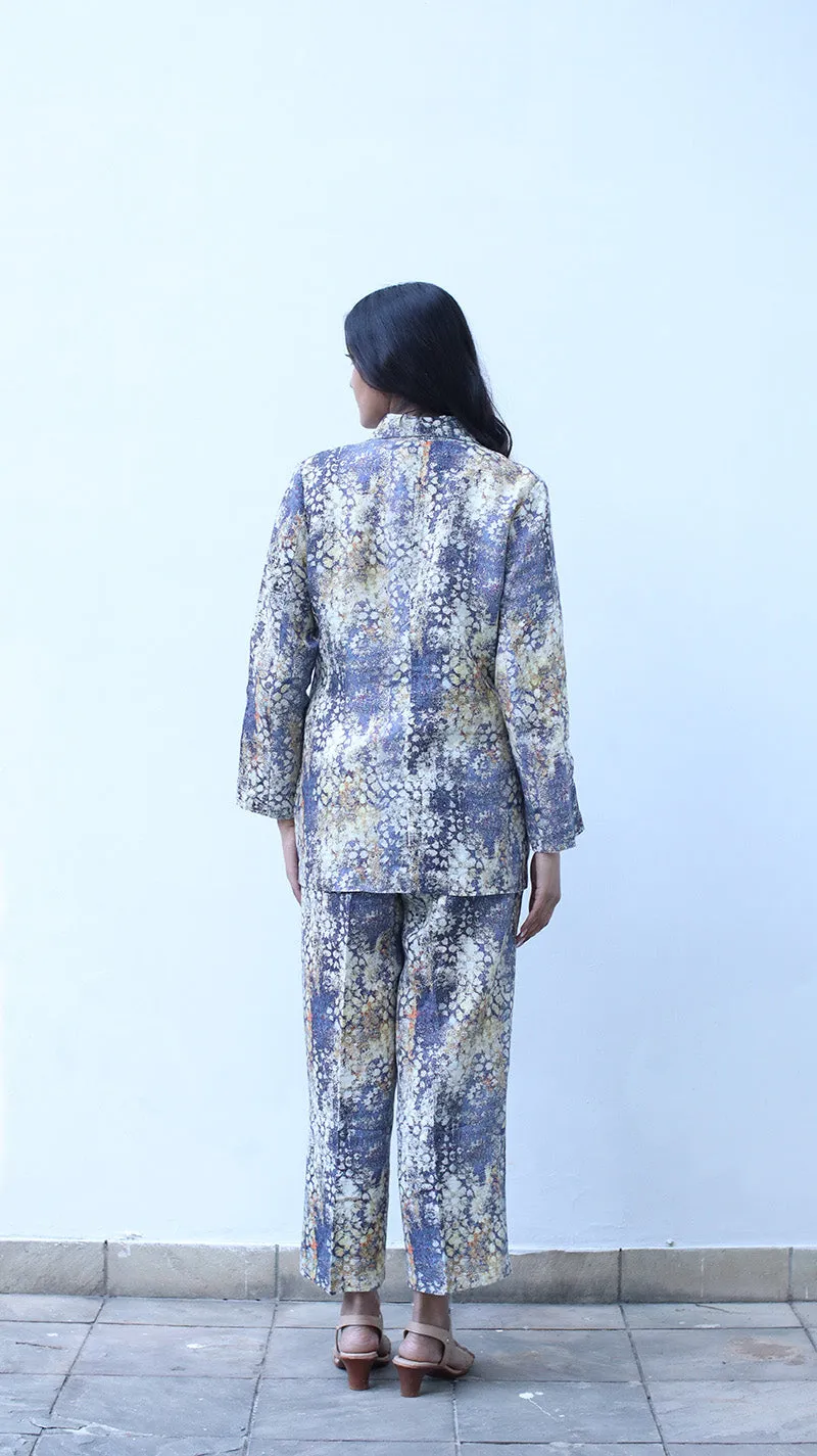 Indigo Digital Print Lounge Pants